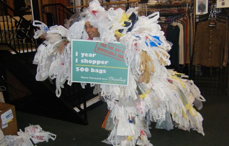 pile of plastic bags