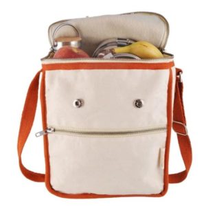 wool and cotton lunch bag