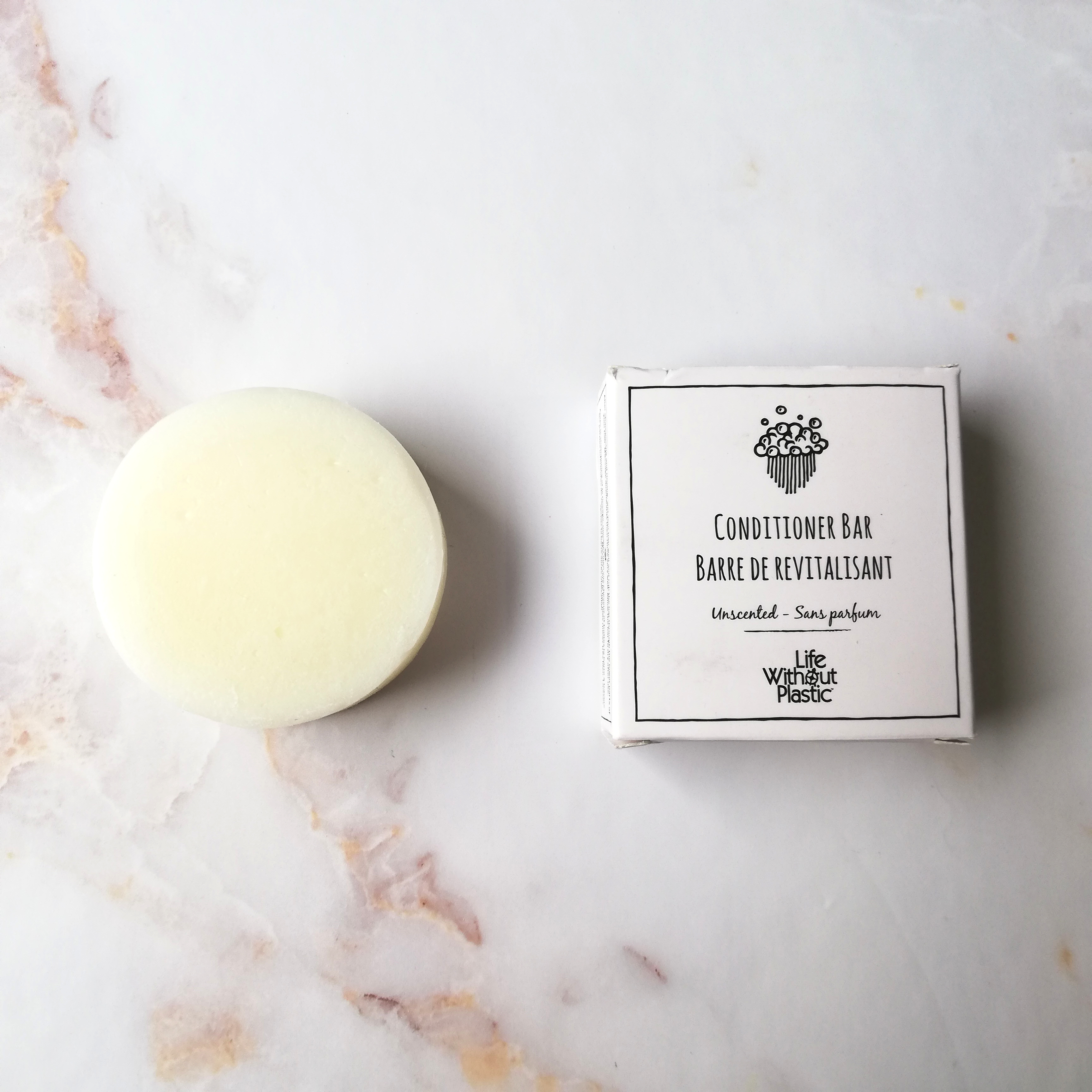 Plastic-free Life Without Plastic Conditioner Bar. 