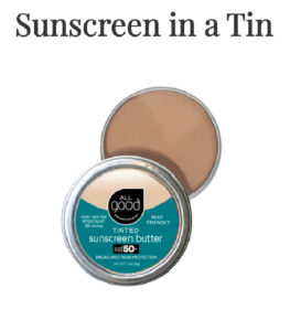 Plastic-Free All Good Sunscreen in a Tin